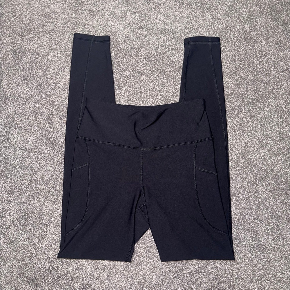 Old Navy Active Black High-Rise Power-soft GoDry Leggings - Size Small